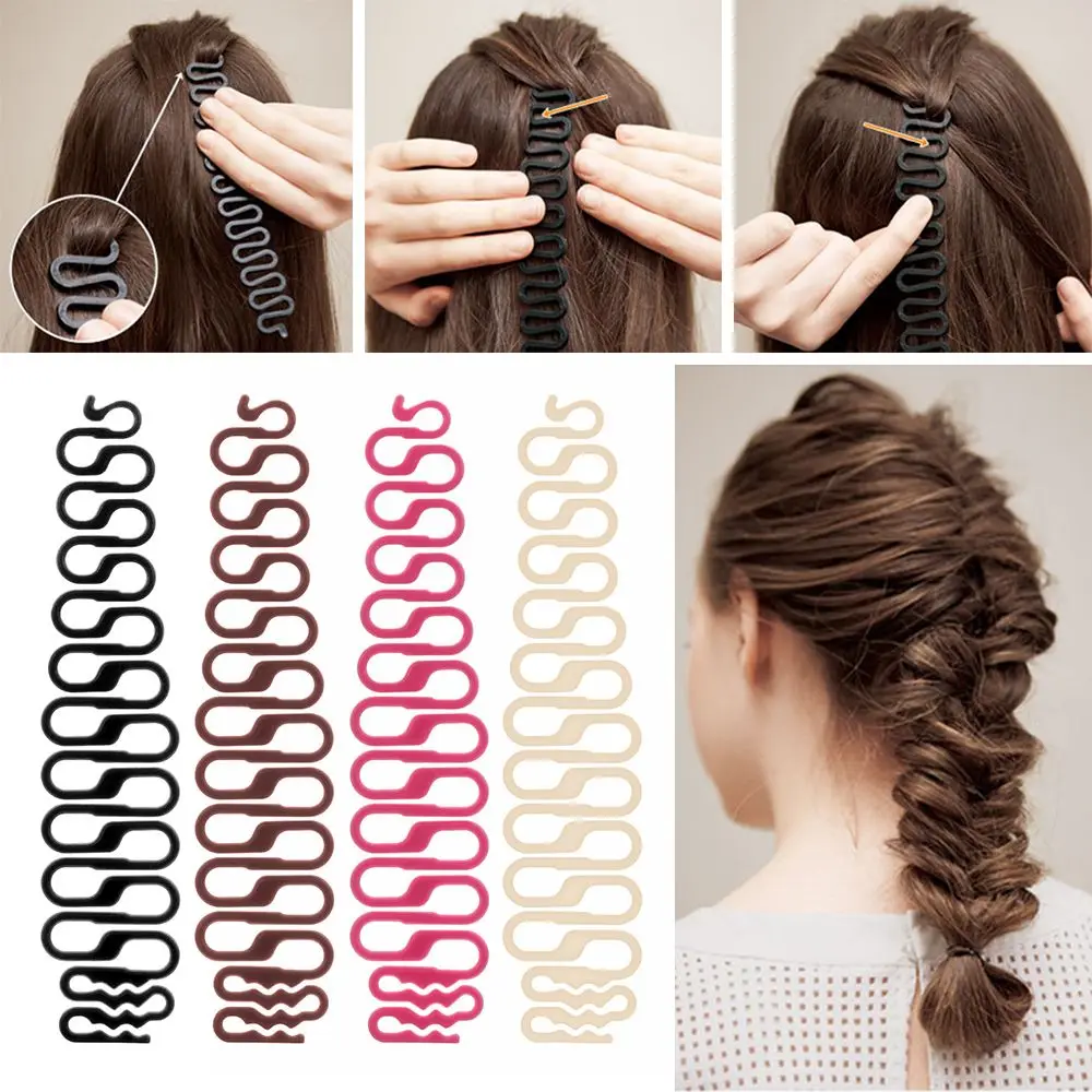 S Women Diy Home&living Hair Styling Tool Accessories Twist Magic Hair Braiding