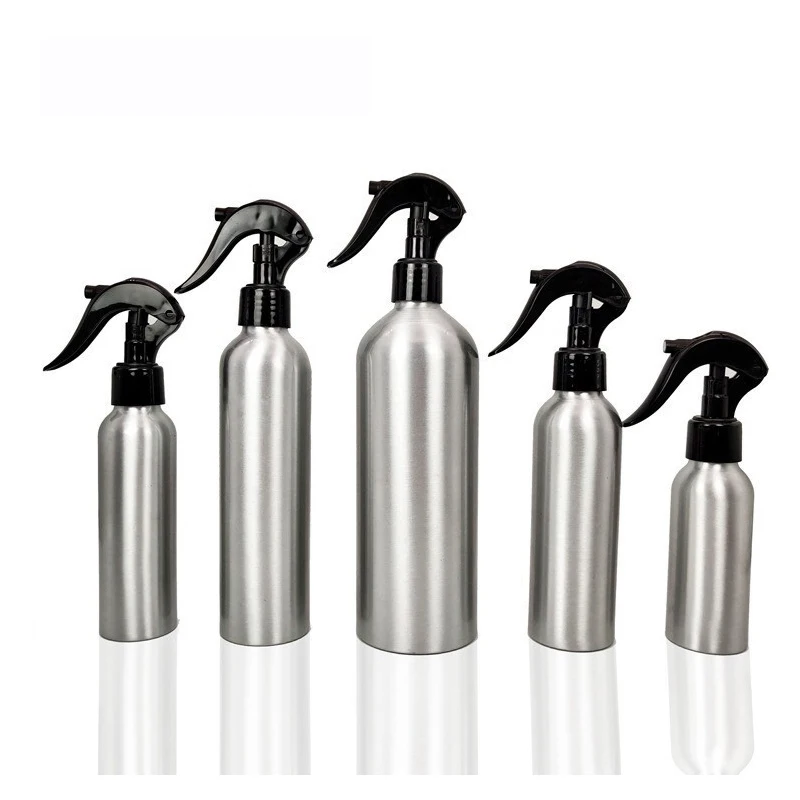 

30ml-150ml Spray Aluminum Bottle Empty Pressure Pump Bottle Disinfectant Alcohol Toner Makeup Water Pack Portable Spray Bottles