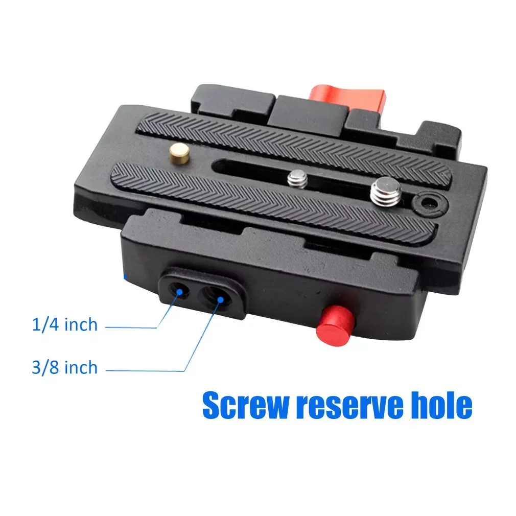 

Quick Release Plate Assembly P200Clamp Adapter for Manfrotto 577 501 500AH 701HDV Q5 Camera Tripod Accessories
