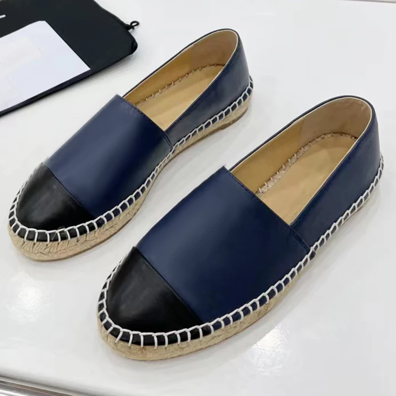 

2022 Franch charei100 women's shoes sports shoes flying woven mesh spliced head leather, original high quality with box dust bag