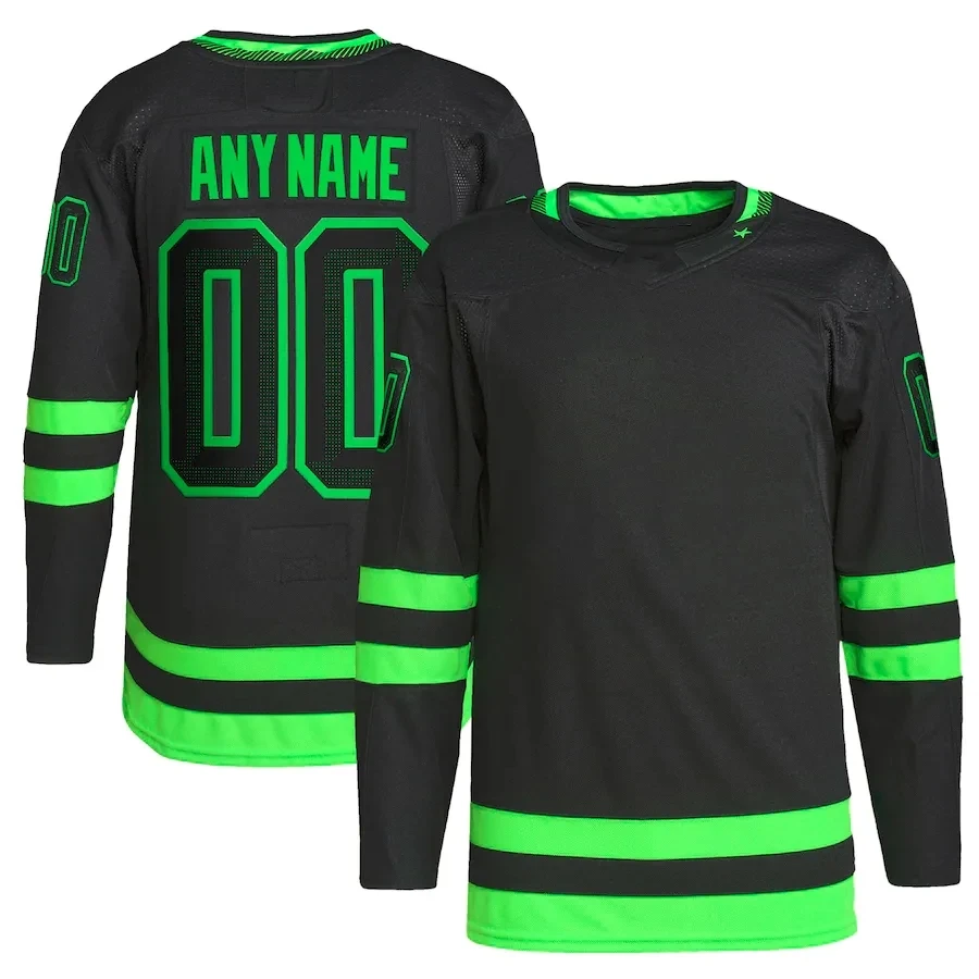 

Custom Dallas Hockey Jersey American Ice Hockey Jersey Embroidery Your Name Any Number Sport Sweater All Stitched Men/Kids Tops