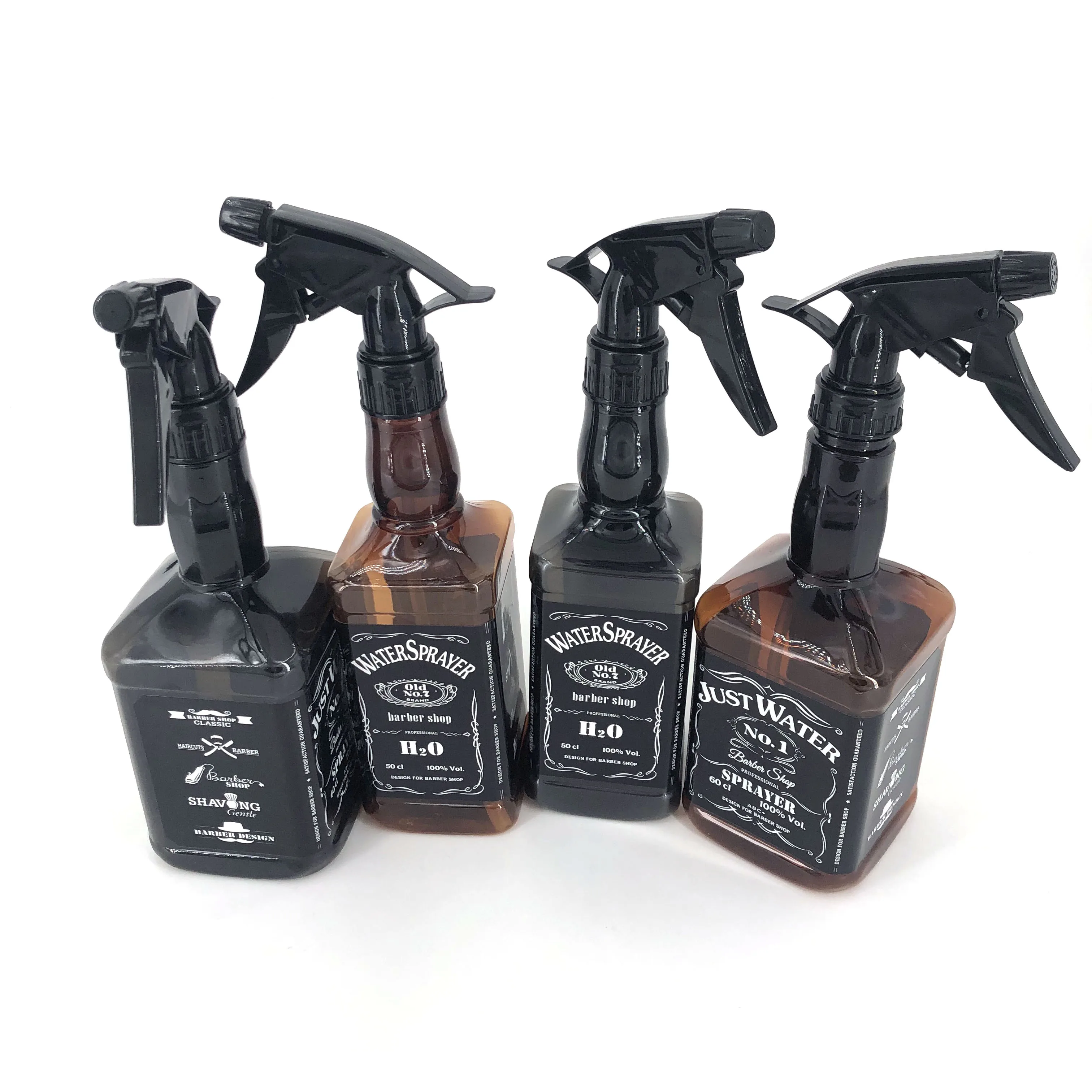 

HEALLOR 500ML/650ML Hairdressing Spray Bottle Salon Barber Hair Tools Water Sprayer Retro Whiskey Oil Head Watering Can