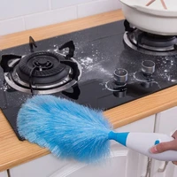 electric dusting feather duster 360 degree rotation cleaning brush furniture spin cleaner adjustable multifunctional tools