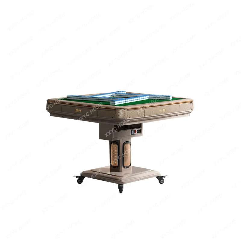 

Mahjong Machine Automatic Household Folding Dining Table Dual-Use Mahjong Table Machine Linen Electric Mahjong Table