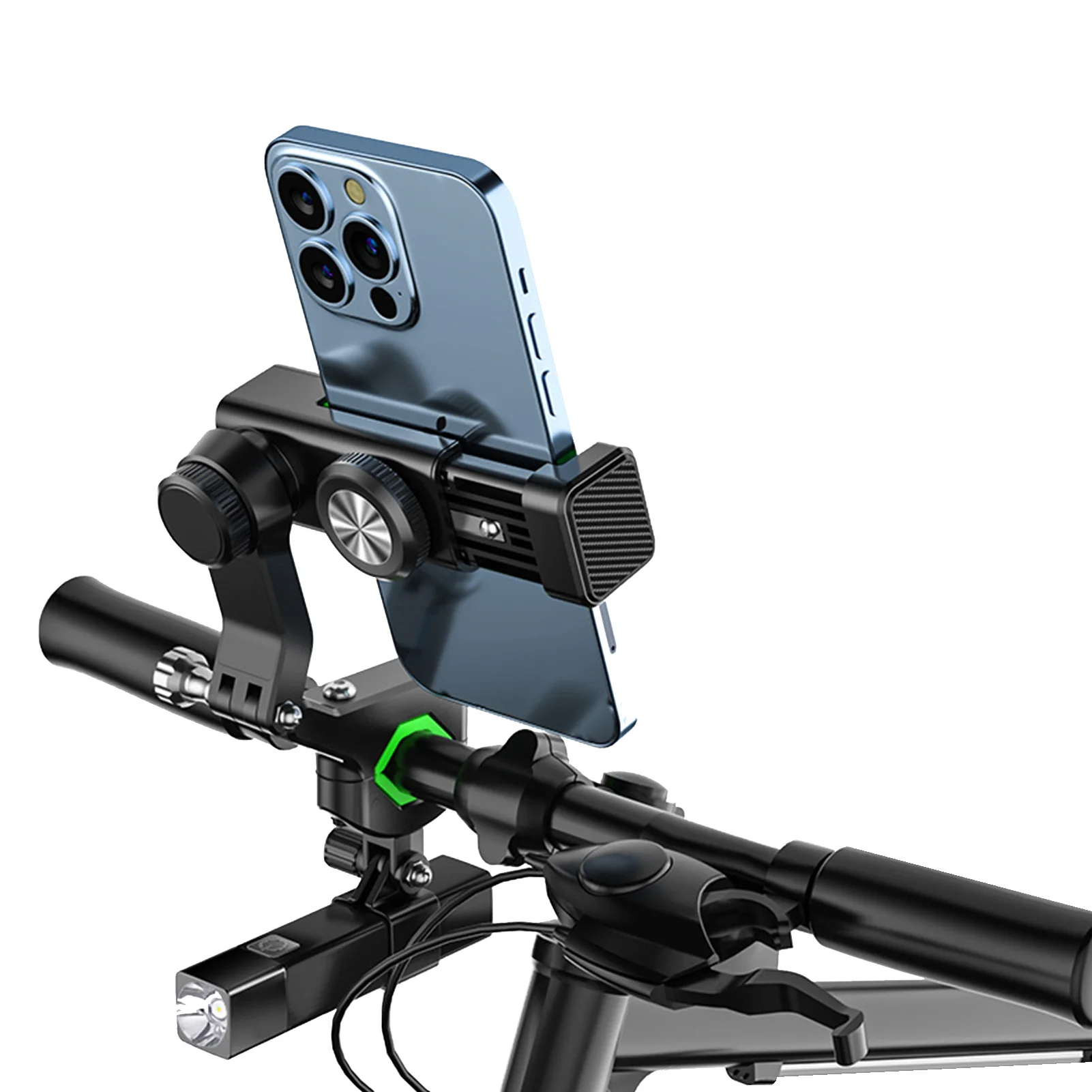 

Adjustable Bicycle Phone Holder Bike Phone Bracket With Compass All-Round Adjustable Universal Bicycle Phone Mount