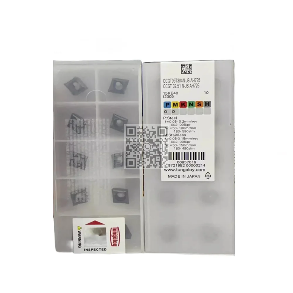 Карбидные вставки TUNGALOY CCGT060202 CCGT060204 CCGT09T302
