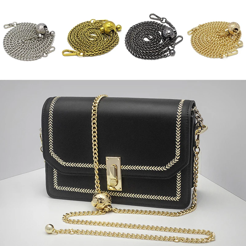 

Replacement Chain Strap Metal link Clasp Purse Transfer Bead Chain Bag Handle Shoulder Cross Body Handbags Chain Strap