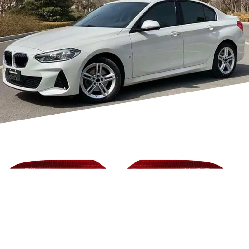 1 пара автомобильный отражатель заднего бампера модель 63148077173 63148077174 года для BMW