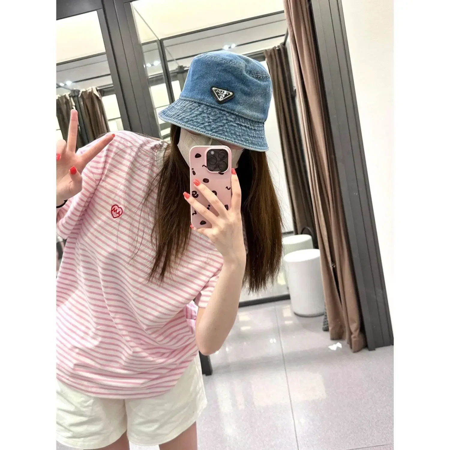 Повседневные модные возрастные полосатые футболки с короткими рукавами