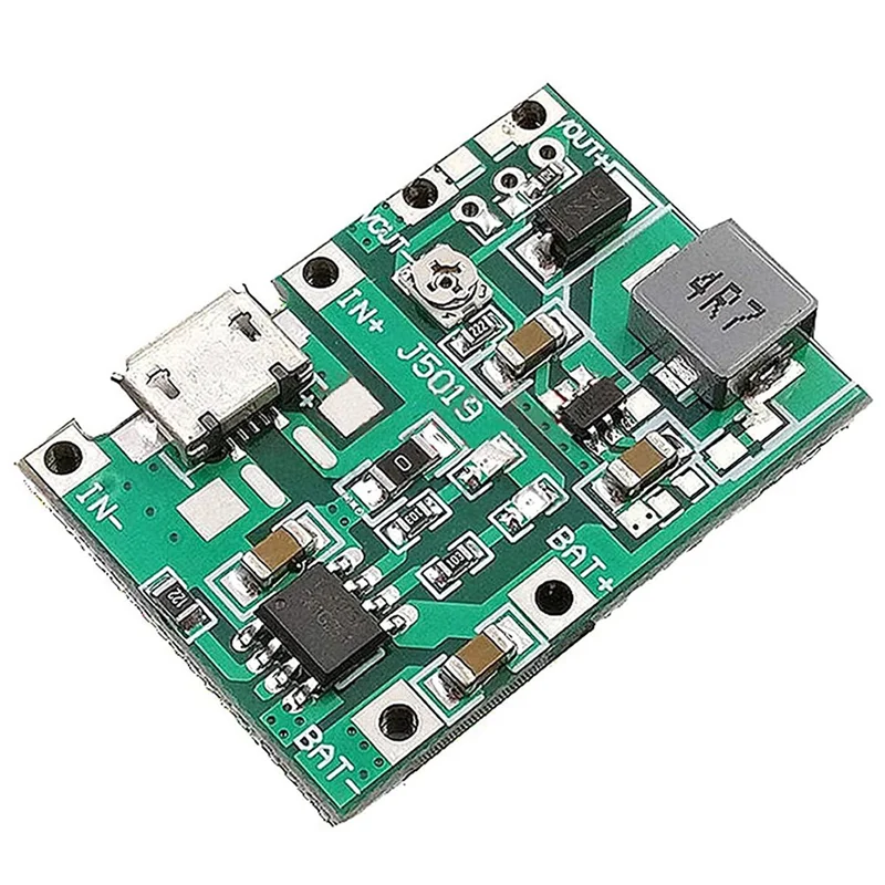 10 шт. 2A USB 18650 модуль зарядного устройства для литиевой батареи повышающий от 3,7 В до 5 В 9 В 12 В-ABQU (art.: 3920cfaf6f0bd) - 3920cfaf6f0bd