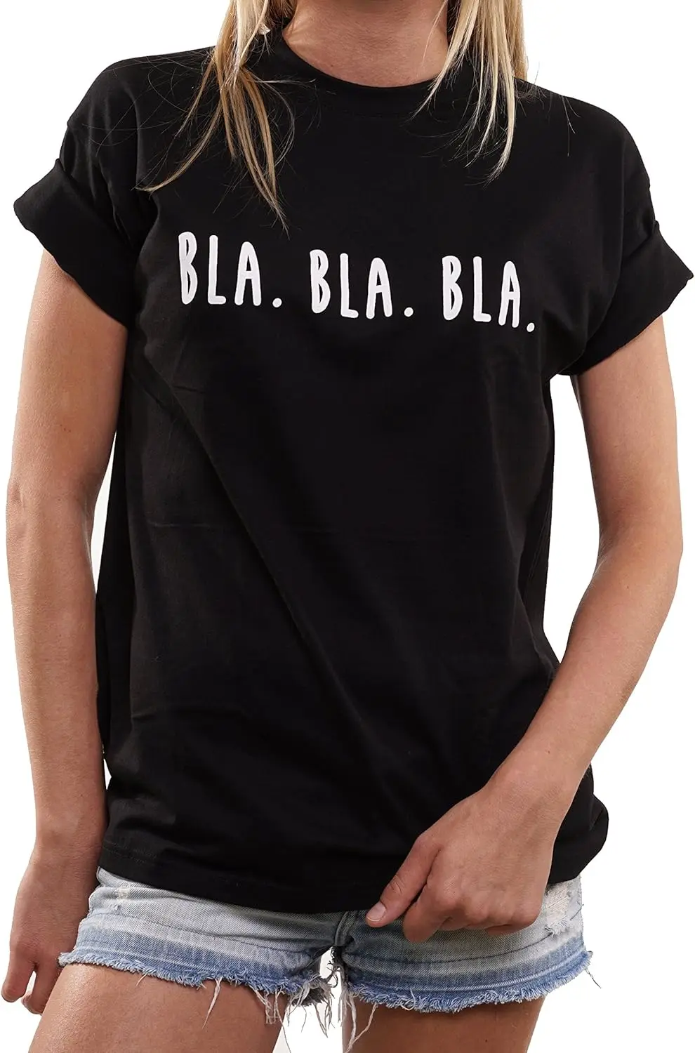 Забавный топ оверсайз с надписью — BLA Tumblr Plus Size Top