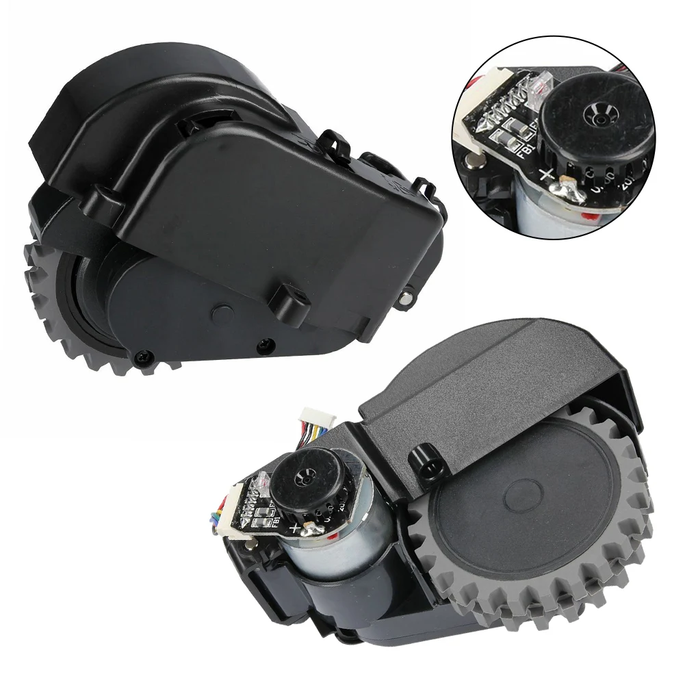 Колесо ведущее правое и левое для робота-пылесоса 10002816 10001872 600.601.605