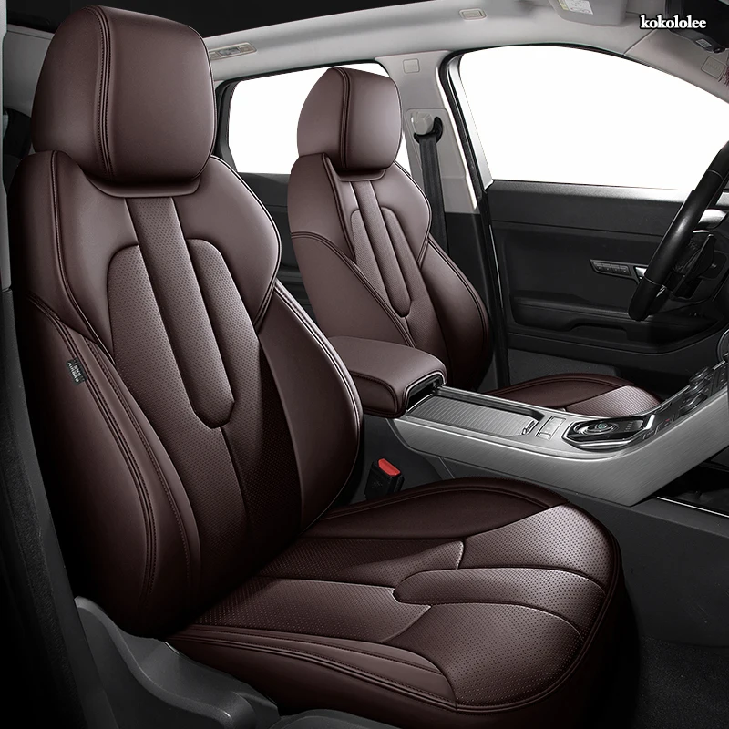 

KOKOLOLEE Custom Leather car seat covers For Infiniti QX50 QX56 QX80 Q70 QX60 Q50 ESQ QX30 Q50 Q70 Automobiles Seat Covers auto