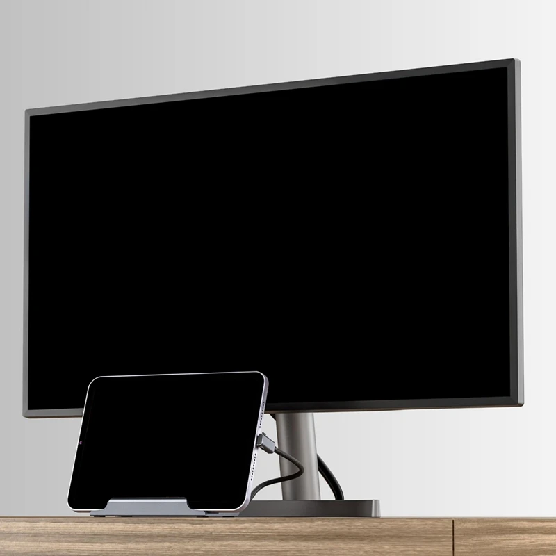 6 в 1 Doking станция для паровой колоды 4K 60 Гц RJ45 Подставка зарядки телевизора