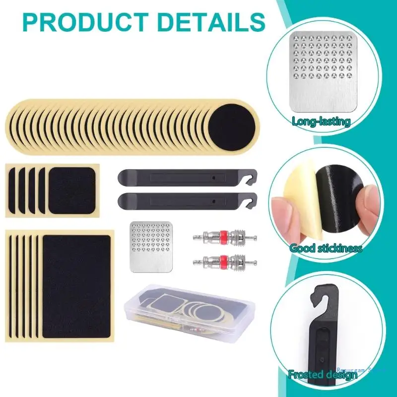 Набор для ремонта проколов велосипедов самоклеящиеся заплатки набор шин