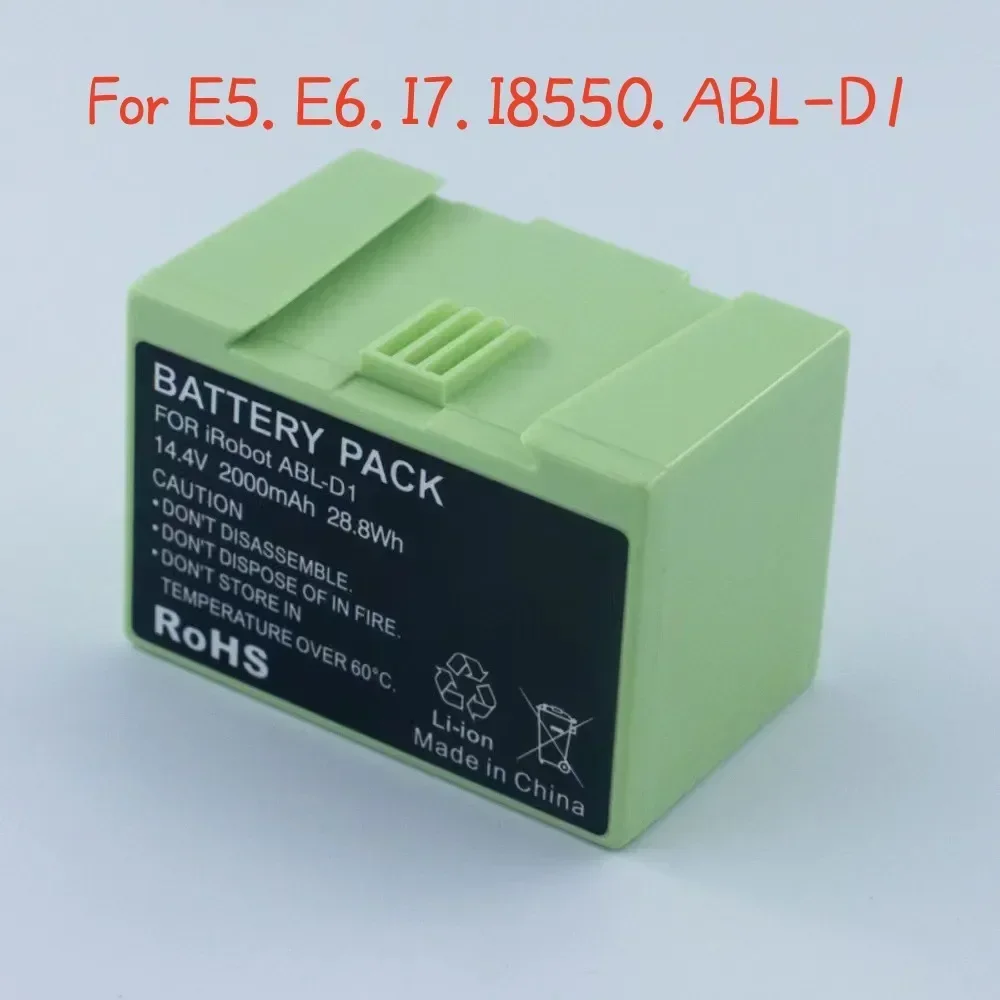 2600mAh для IRobot E5 E6 I3 I4 I7 ABLD1 3150 3550 4150 7150 I7158 I7550 I7558 E5150 E5152 E5154 E5158 E6198 батарея уборочной