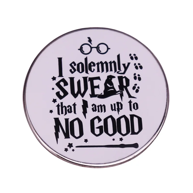 

"I Solemnly Admit That I Did a Bad Job." Television Brooches Badge for Bag Lapel Pin Buckle Jewelry Gift For Friends