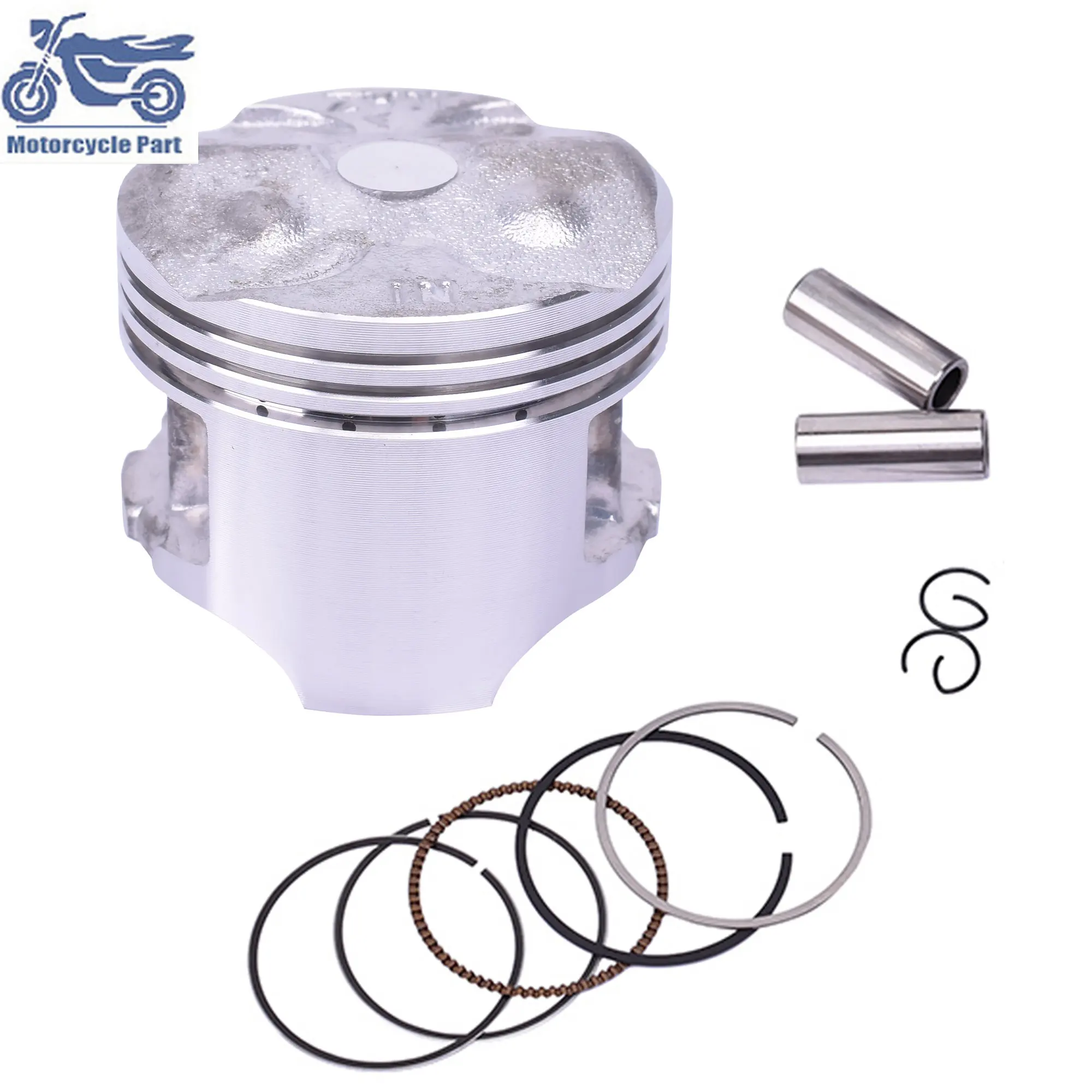 

49.5mm Pin 13mm Motorcycle Piston and Piston Ring Kit For HONDA CBR250 CBR 250 MC22 +100 Oversize 1.00 +1.00mm