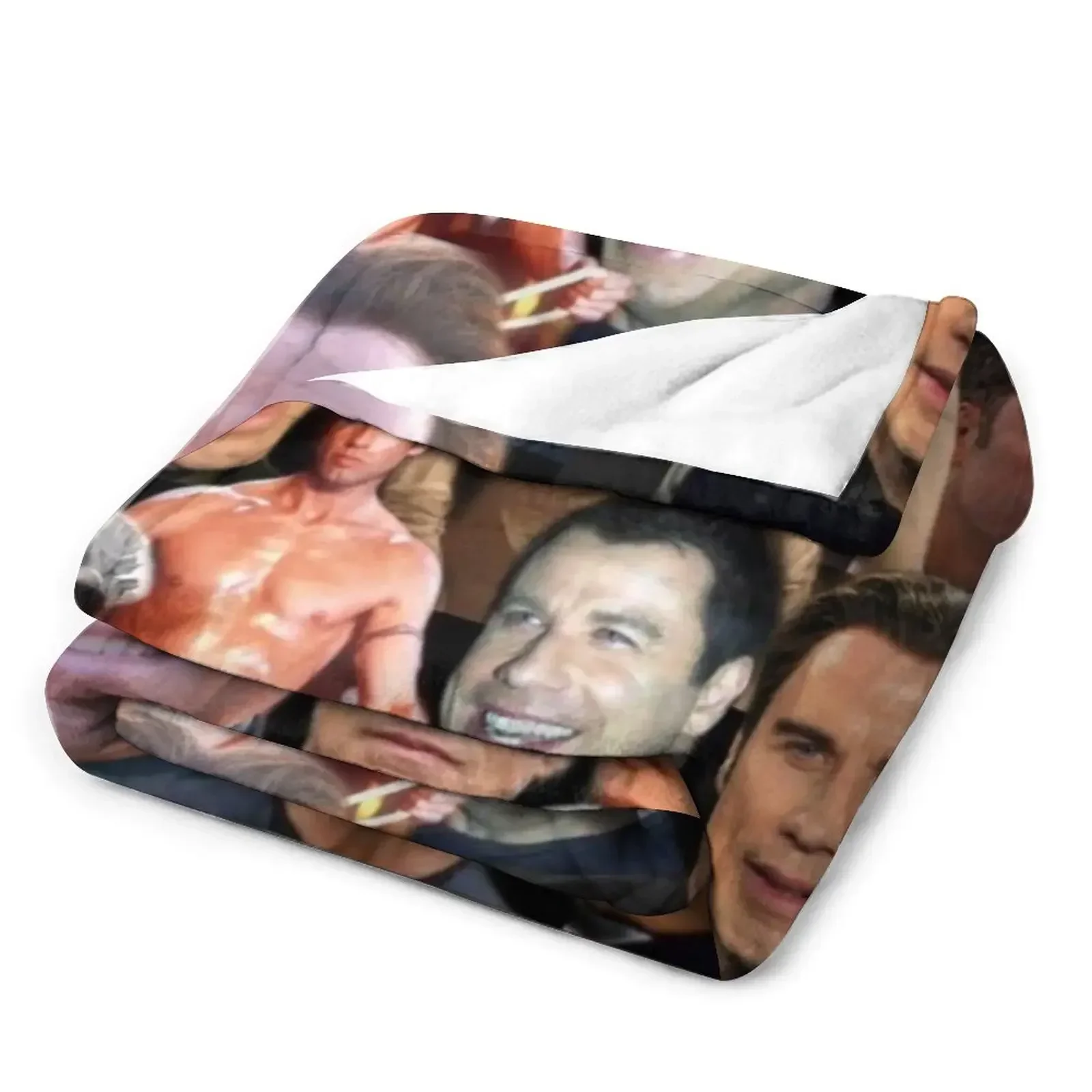 Плед john travolta colllage одеяла и пледы очень большие детские