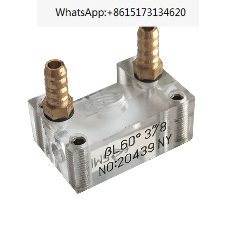 Ультразвуковой осмотр сварных зондов TOFD клиновой блок полистирол 45 ° 60 70