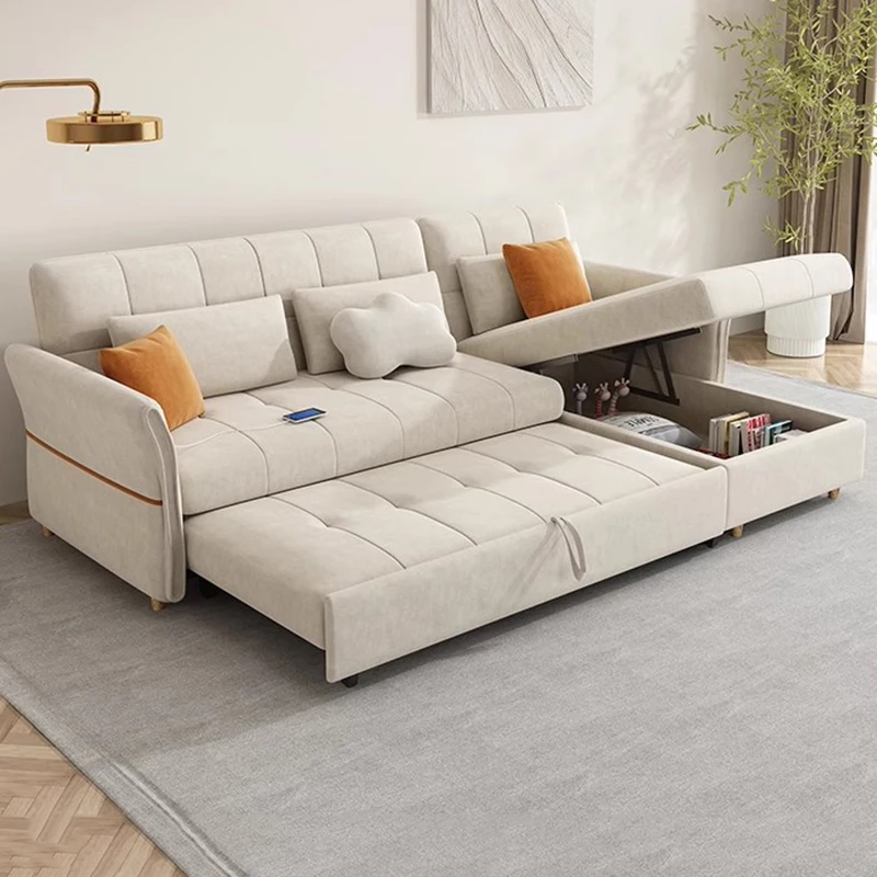 Мягкие простые складные диваны в скандинавском стиле дизайнерская современная