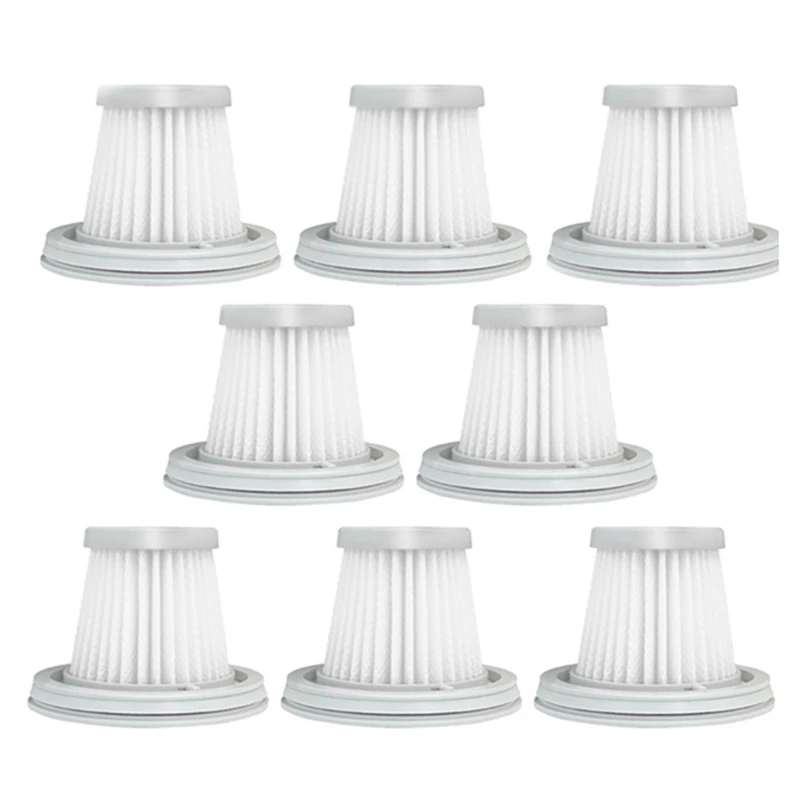 

8 Pack HEPA Filter For XIAOMI MIJIA Handy Vacuum Cleaner Home Car Mini Wireless Washable Filter Spare Part