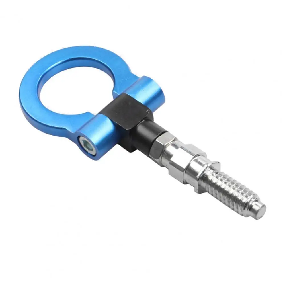 

Bumper Tow Hook Folding Screw On Aluminium Alloy High Strength Racing Tow Hook Ring for Car
