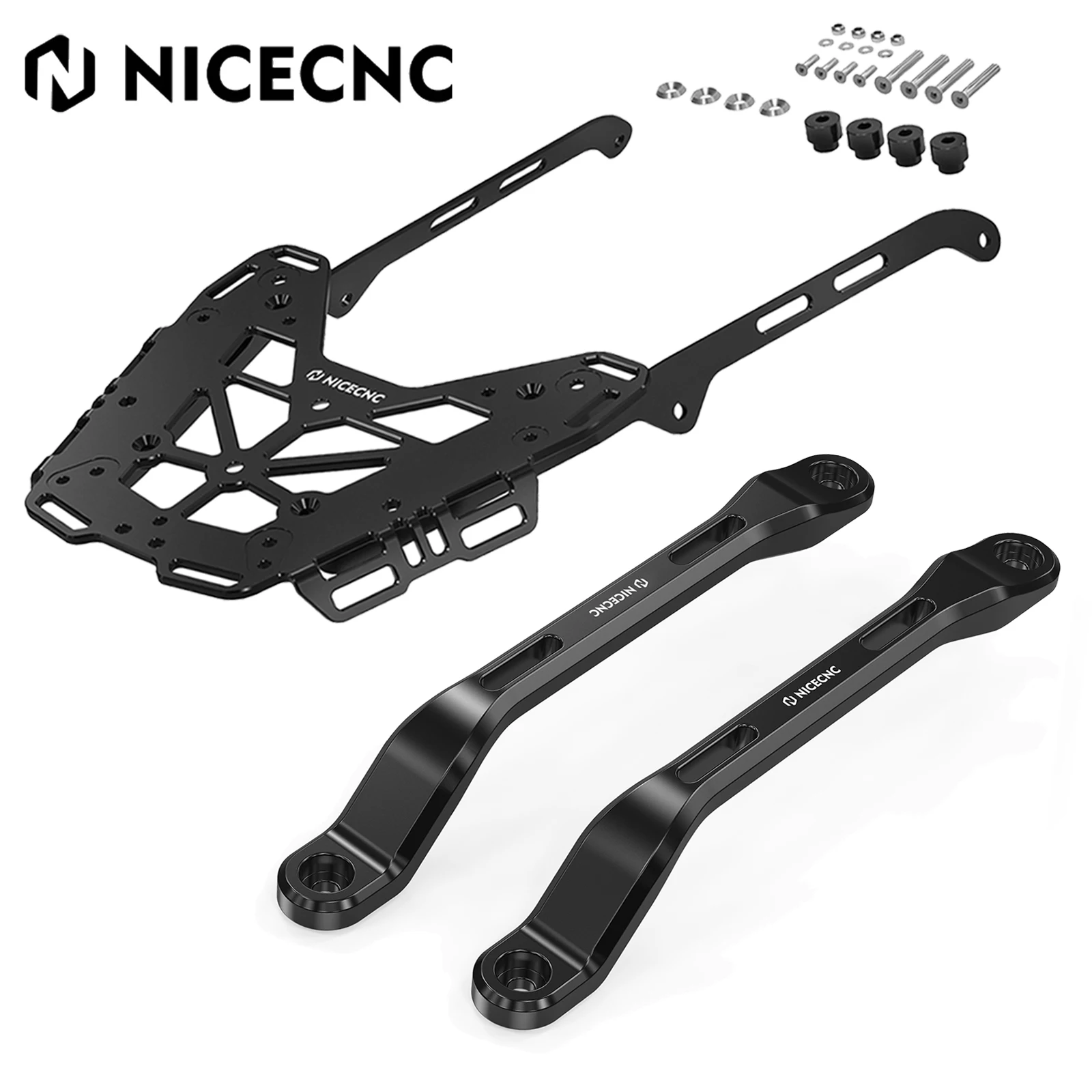 

NICECNC для Yamaha Tenere 700/XTZ700 2019-2024, задняя/боковая багажная полка, грузовые задние поручни, планка TENERE700 T700 T7 700XTZ