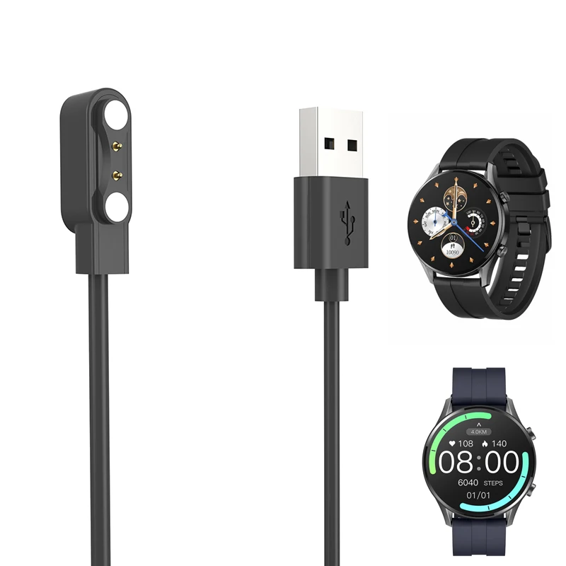 

Смарт-часы док-станция зарядное устройство адаптер Магнитный USB зарядный кабель базовый шнур провод для Xiaomi Imilab W12 KW66 Смарт-часы аксессуары