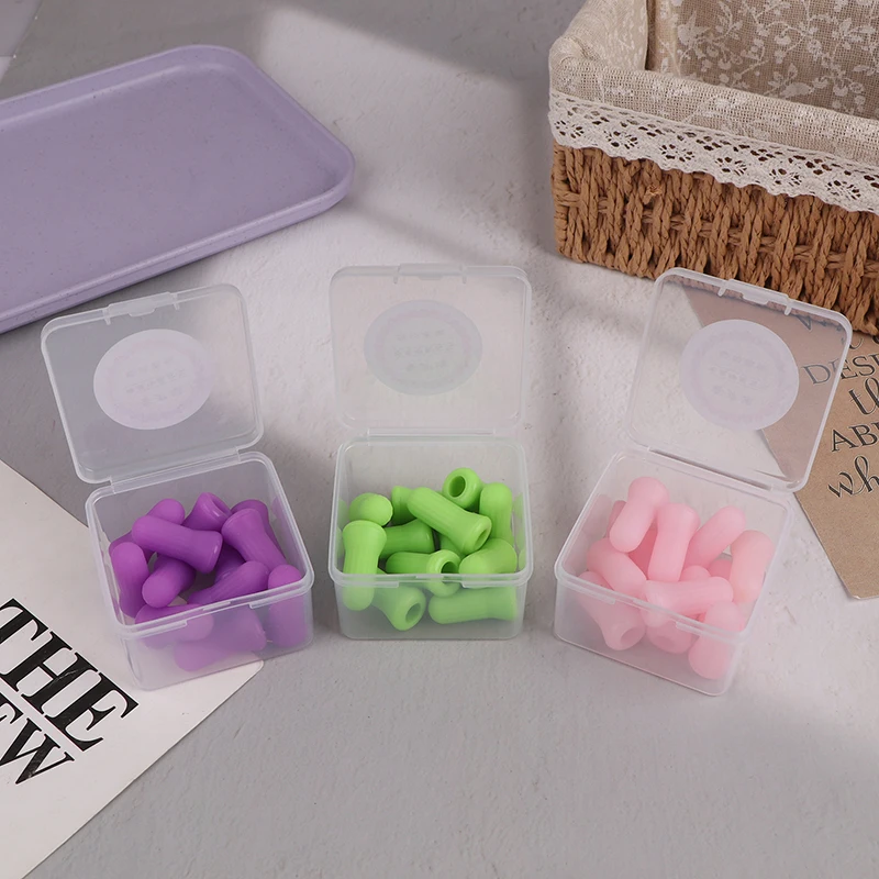 12 шт. силиконовые вакуумные приспособления для лица и глаз массажная банка