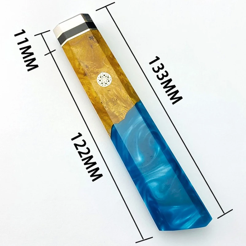 133 мм в длину древесина из каучука мельница кухонный восьмиугольный нож японском