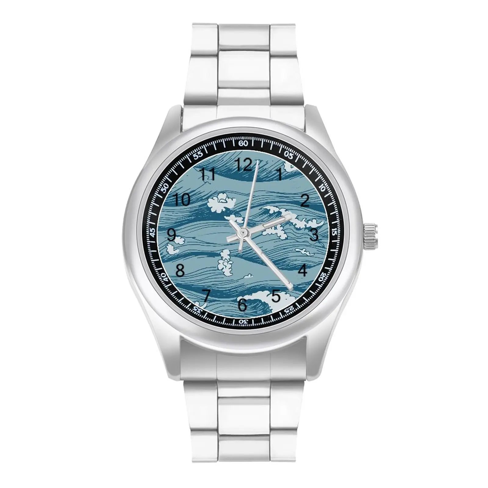 

You Belong With Me Giyuu Tomioka Wave Quartz Watch Cosplay Anime Demon Slayer Wrist Watch Stainless Outdoor Teens Wristwatch