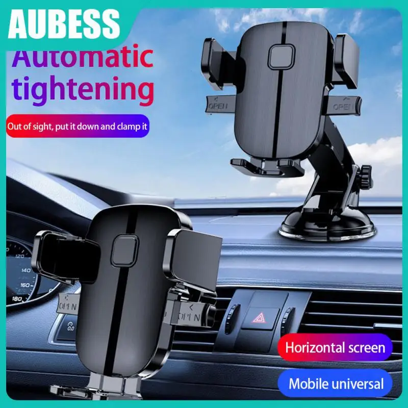 

360 Degree Rotation Air Outlet Bracket Telescopic Car Phone Holder Universal Car Mobile Phone Holder Multifunctional