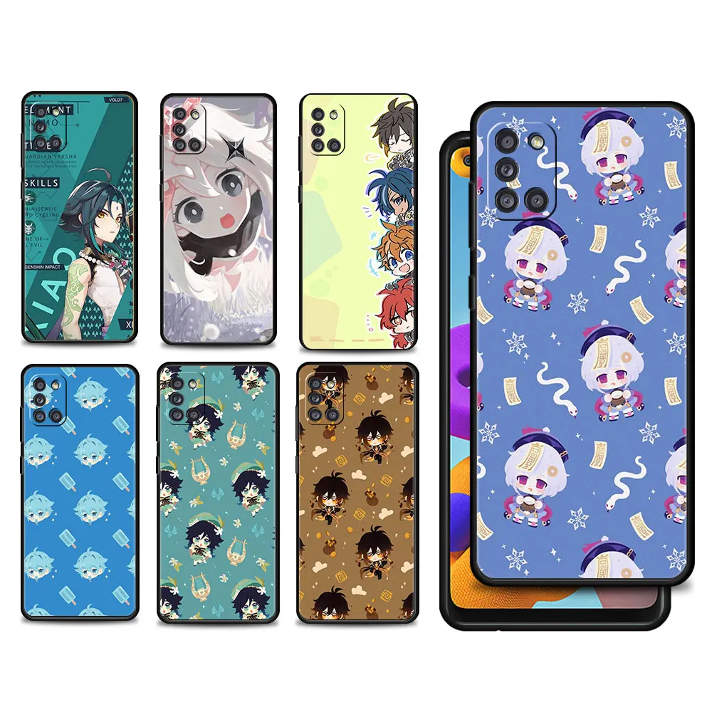 

Shell Capa For Samsung Galaxy A12 A52 A51 A72 A02s A32 4G A71 A31 A41 A21s A13 A73 A23 A53 A33 A03s A22 Genshin Impact Case
