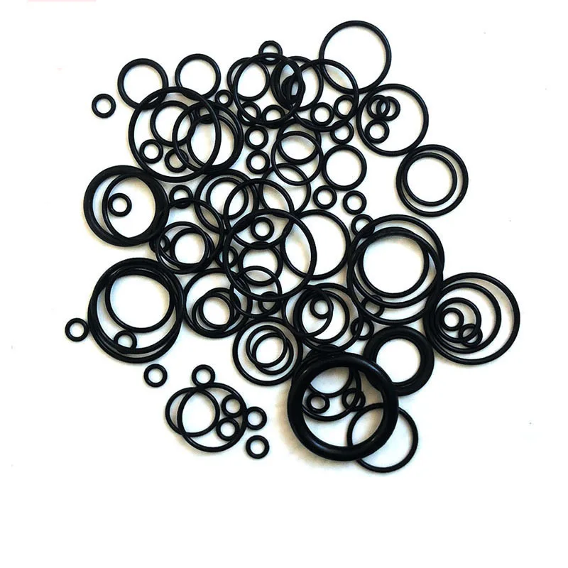 

5PCS Black Fluorine Rubber Ring FKM O Ring Seal Thickness 1mm OD21/22/23/24/25/26/27/28/29/30mm Rubber Seal Gasket Washer