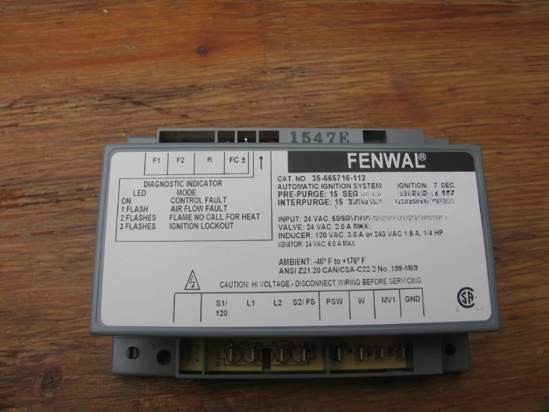 Модуль зажигания FENWAL с горячей поверхностью 35-66