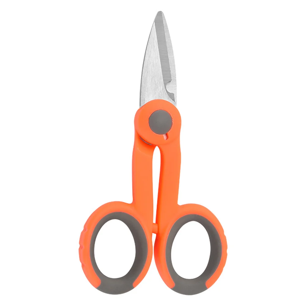 

Fly Fishing Scissors Stainless Steel Fine Arrow Scissors Multi Purpose Fly Tying Half Gold Scissors Outdoor Fishing Activities