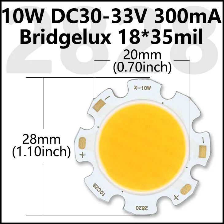

LED COB источник света Bridgelux 3W 5W 7W 10W DT&ZM