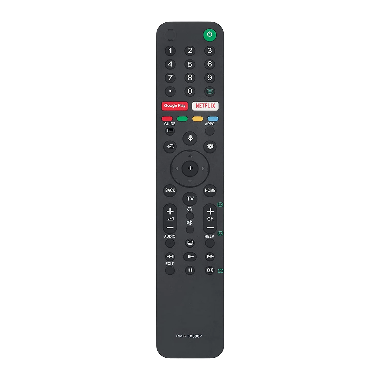 

TV Remote Control Without Voice Netflix Google Play Use for SONY RMF-TX500P RMF-TX520U KD-43X8000H KD-49X8000H