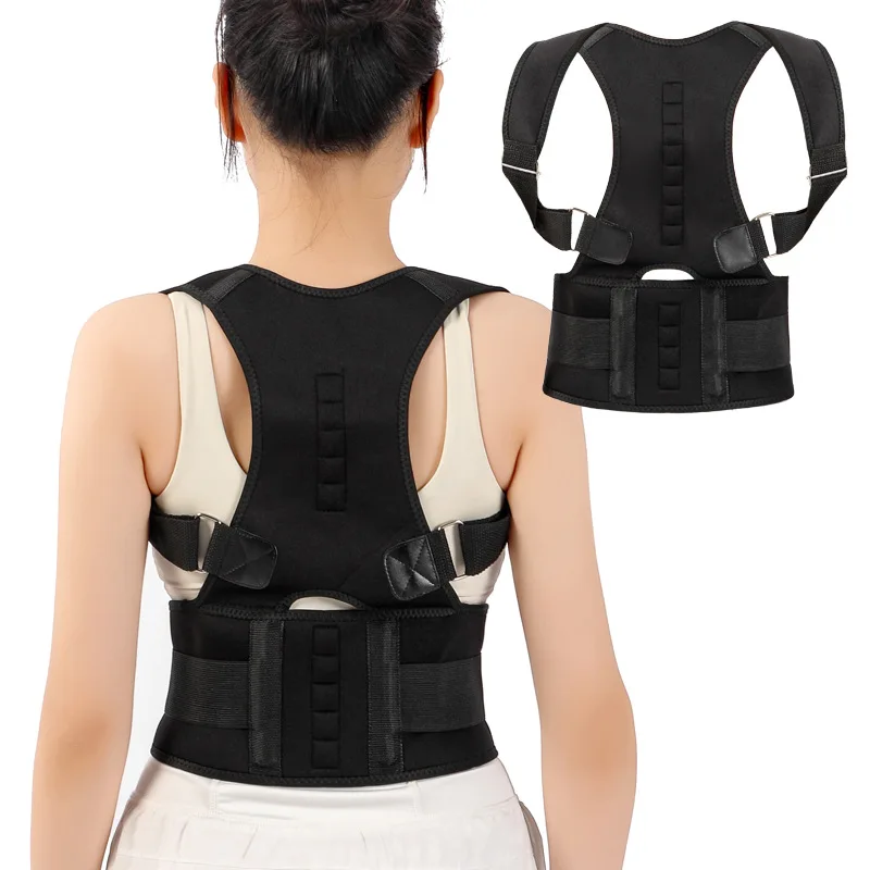 

Magnetic Shoulder Scoliosis Straightener Back Relief Pain Brace Spine Orthopedic Support Posture Correction Belt For Men Women