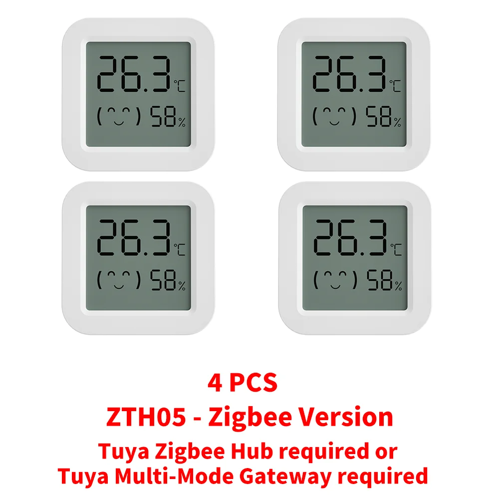 

Мини-термогигрометр Zigbee ZTH05 для Tuya