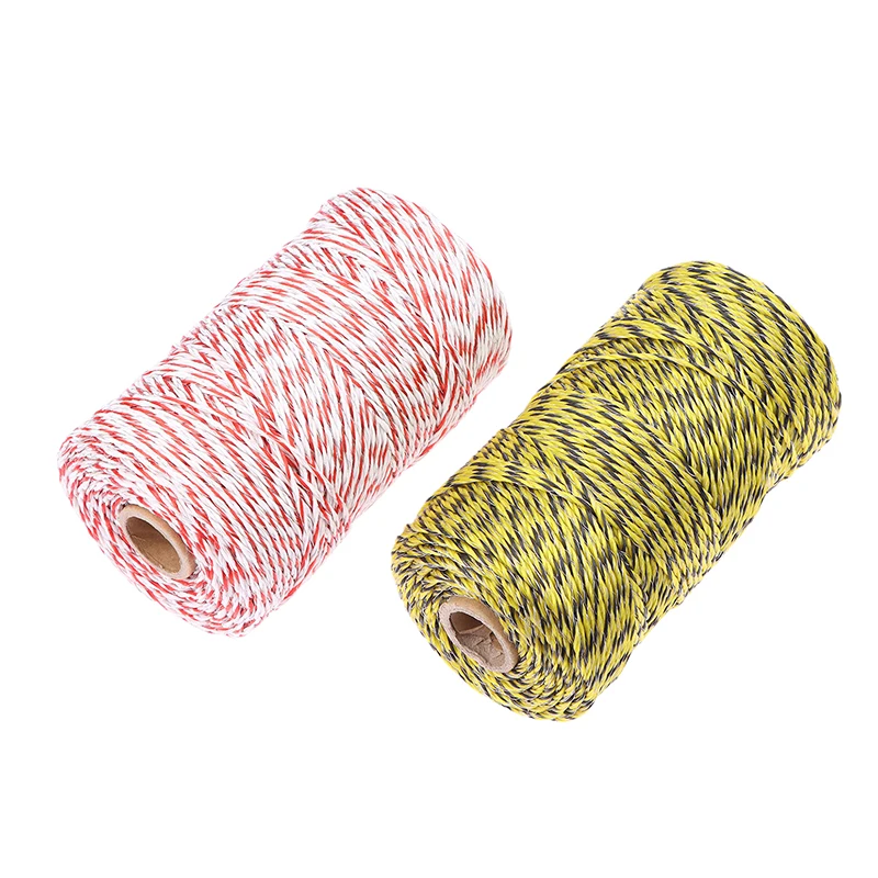 200 м рулон трос для электрического ограждения Polywire со стальным тросом лошадей