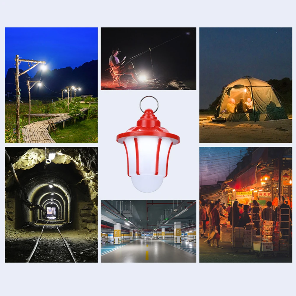 

Светодиодсветильник аварийная лампа, Водонепроницаемый многоцелевой переносной пластиковый фонарь для промышленных и горных работ, гараж...