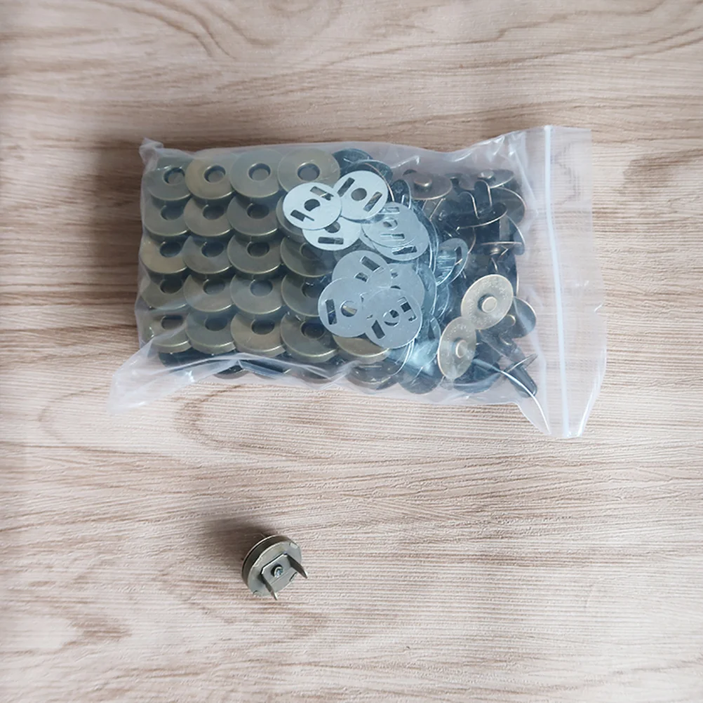 

20pcs 18mm Magnetic Snap Button Clasps Metal Clap Buttons for Handbag Purses Bags Clothes Making