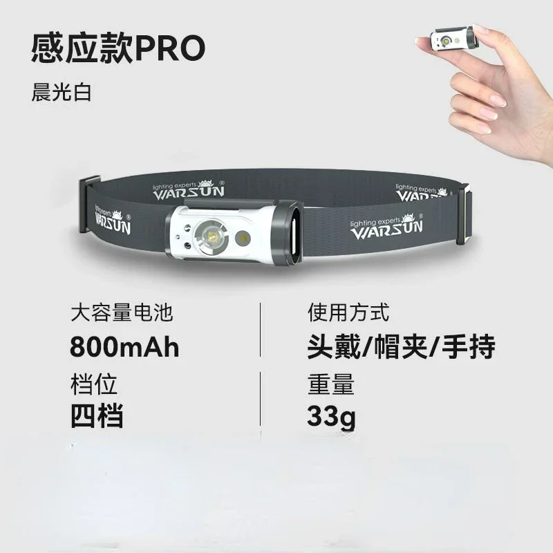 

Налобный фонарь Warsun Type-c, перезаряжаемая фара, портативный вращающийся охотничий фонарь, светодиодный фонарик, передний велосипедный фонарь для рыбалки