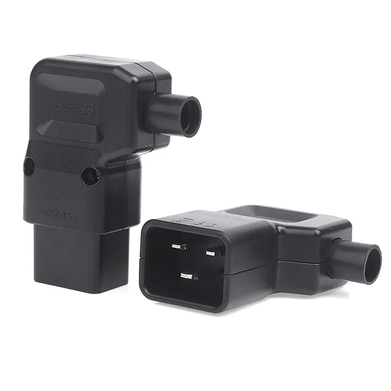 

PDU/UPS Socket Standard IEC320 C19 C20 16A 250VAC Electrical Power Cable Cord Connector Removable Plug Female Male Plug Adapter