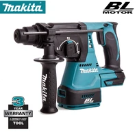 makita original 18v 4 functions electric brushless cordless rotary hammer drill rechargeable hammer 24mm impact drill dhr242z