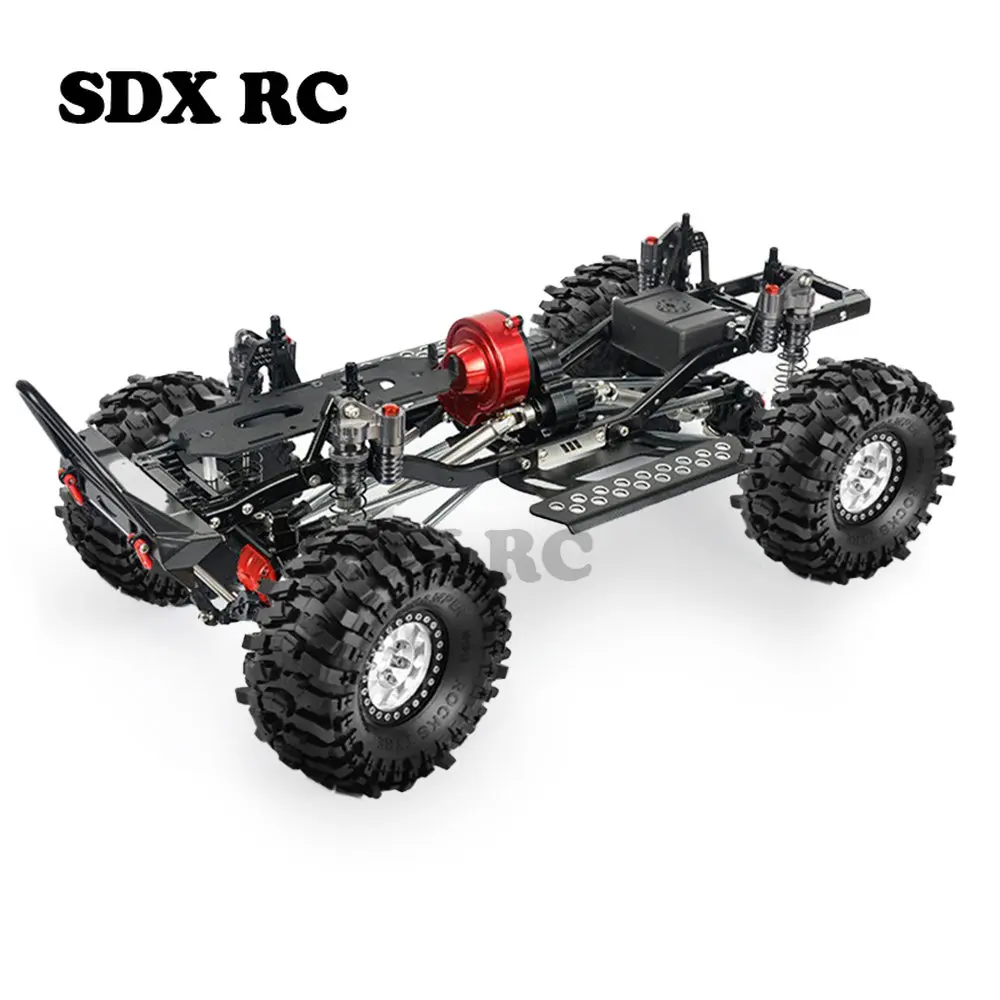 Цена 4 шт. 118*45 мм 1,9 дюйма резиновые шины для колес 1:10 RC Rock Crawler Axial SCX10 SCX10 II 90046 AXI03007 TRX-4 RBX10