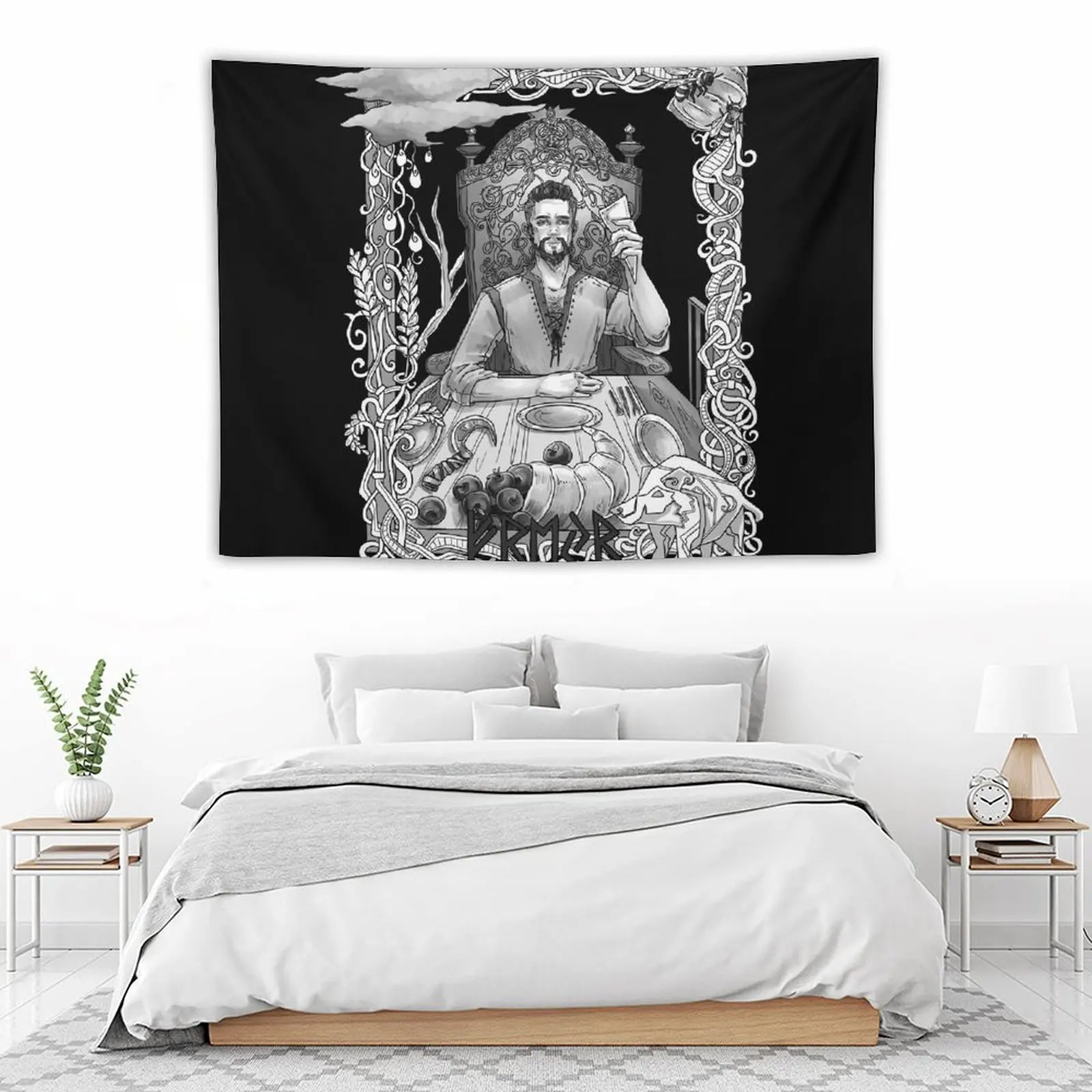Фрир Бог урожая и Господь Львов Гобелен Эстетическое украшение Домашнее