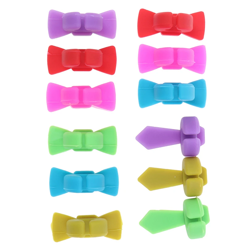 

6 шт., силиконовые подвески-этикетки